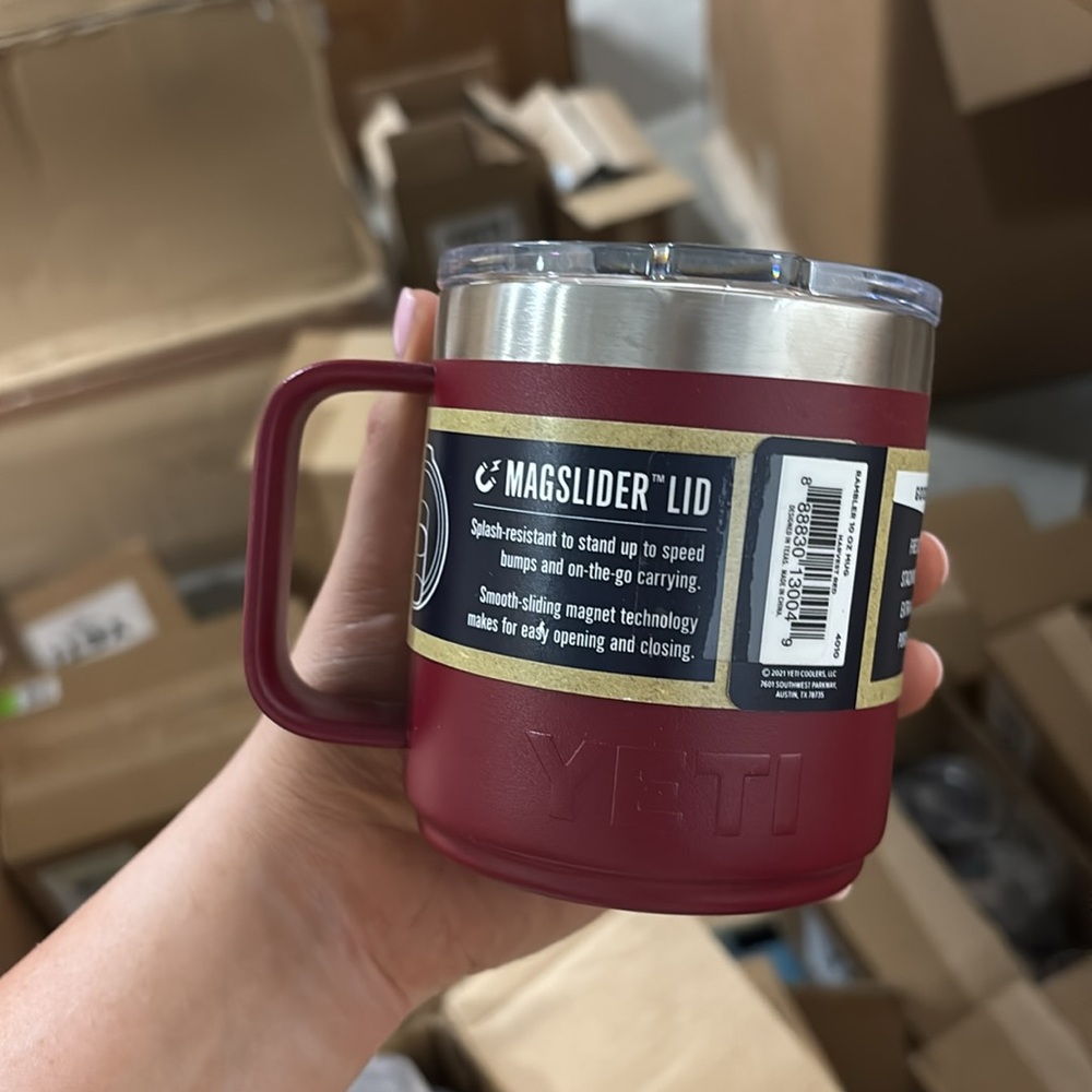 NWT YETI 10 oz Mug Harvest Red - Picture 3 of 3
